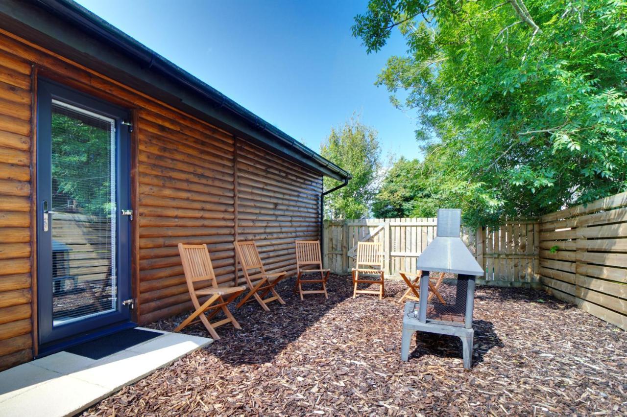 Ferienwohnung Braeside Cabin Clackmannan Exterior foto